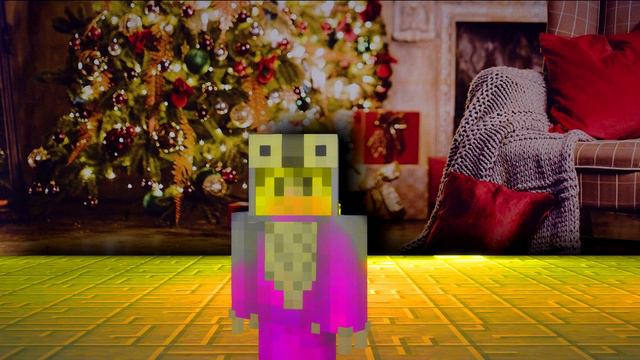 Новый год 2024 поздравление Minecraft. #minecraft #новыйгод смотреть онлайн