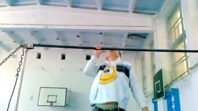 Подтягивания с участием Ерёменко Дмитрия(Силач) смотреть онлайн