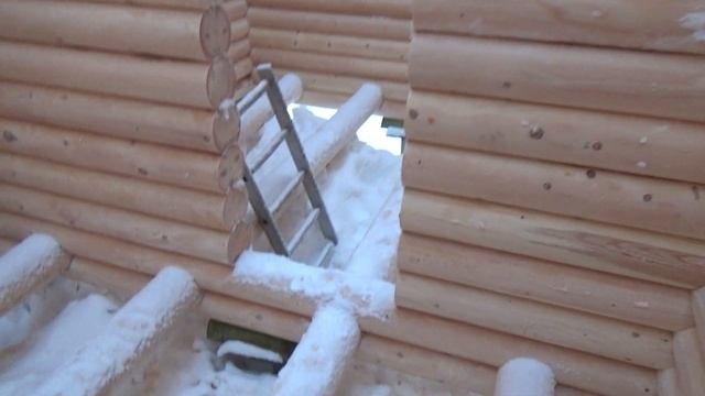 Сруб Дома - Бани 6.0х9.0м. полтора этажа "Вартемяги". Цена в СПб 576.205  руб.