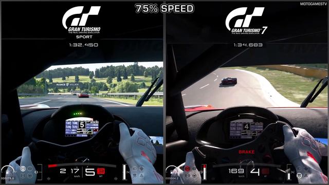 Gran Turismo 7 VS Gran Turismo Sport? Spot The Difference! смотреть онлайн