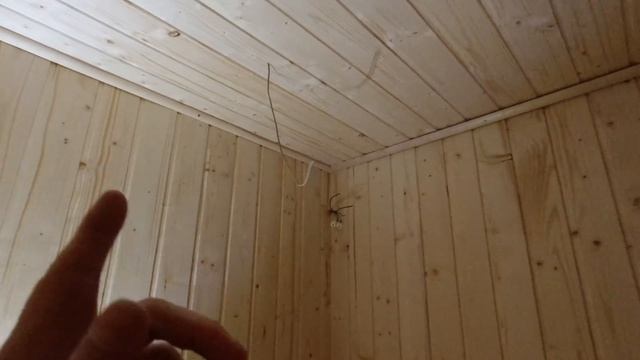 Сауна своими руками.Покраска стен и полков в сауне . 7 серия. Tikkurila supi