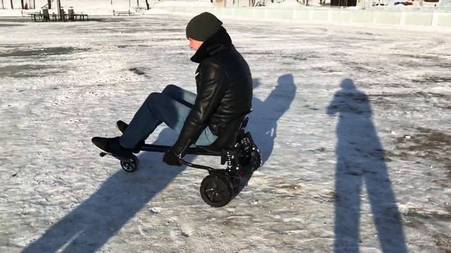 ГИРОСКУТЕР КАРТИНГ! Тележка для гироскутера Hoverkart!!!Ховеркарт в Перми!!!