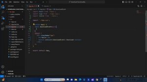 file download in react js | download button in javascript