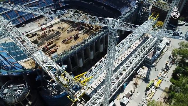 ?️ NEW Santiago Bernabéu stadium works (April 2021) | Real Madrid смотреть онлайн