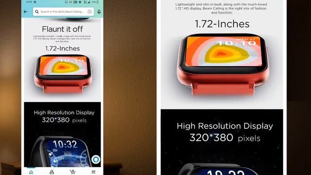Fire-Boltt Beam Calling smartwatch: Review of specs смотреть онлайн