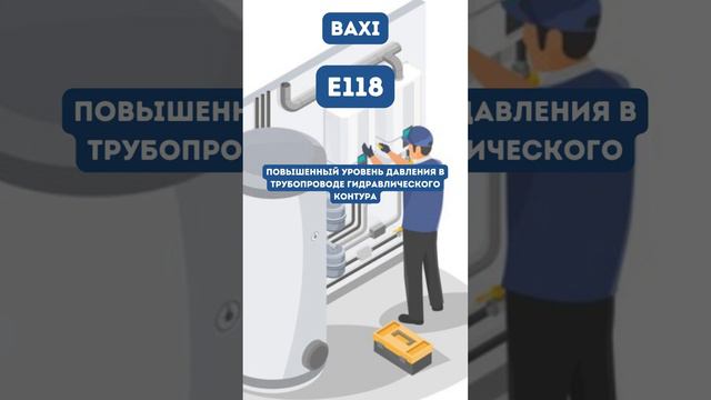 Ошибка E118 #shortvidEo #baxi