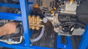 Первый пуск каналопромывочной машины, пошаговые действия. Ответ на часто задаваемый вопрос 3.