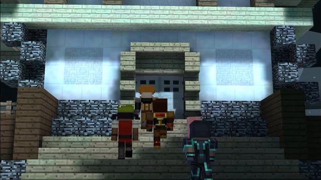 Прохождение Minecraft: Story Mode Эпизод 4: Между молотом и наковальней (X360) смотреть онлайн