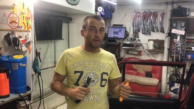 Как снять заднее стекло ВАЗ
