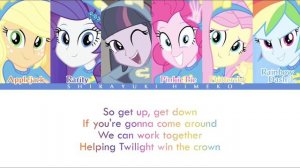 Cafeteria Song | The Rainbooms | Full Color Coded Lyrics