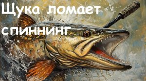 Щука против спиннинга: кто сильнее?