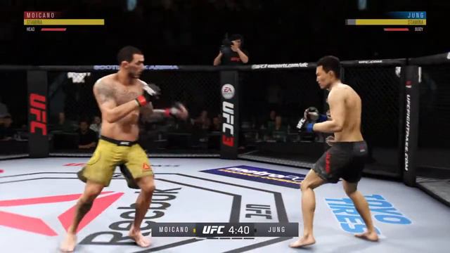 Renato Moicano vs Chan Sung Jung - EA Sports UFC 3 смотреть онлайн