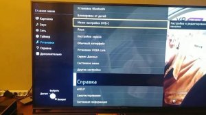 Телевизор Panasonic. Редактирование каналов.