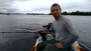 Гидроцикл FISH PRO 155 Первая рыбалка на реке Днепр