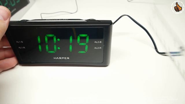 Часы - Радио - Будильник HARPER (HCLK-1006) смотреть онлайн
