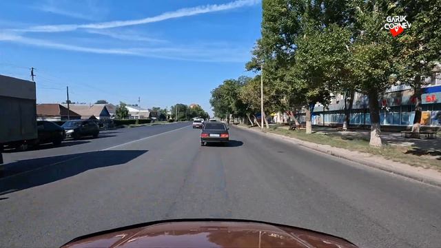 По улицам Уральска, проспект Абулхаир Хана