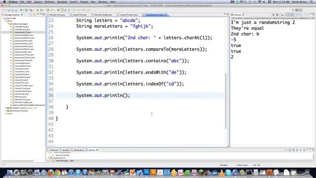 Java Video Tutorial 13 смотреть онлайн