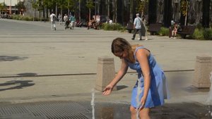 Girls, summer and fun splashes of the fountain-3 ! / Девушки, лето и веселые брызги фонтана-3 !