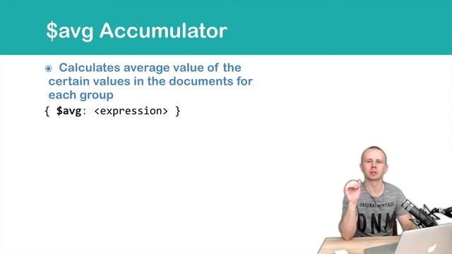 37 $avg - MongoDB Aggregation Tutorial смотреть онлайн