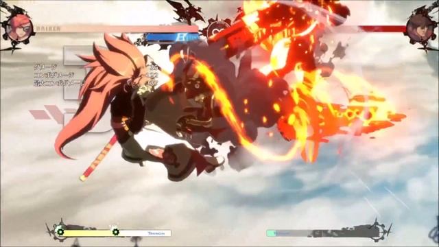 【GGST】BAIKEN dust combo【Guilty Gear Strive】