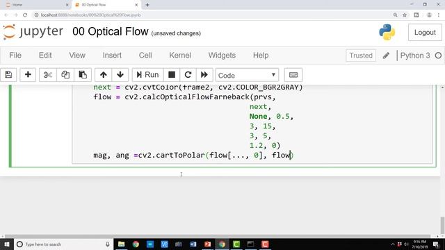 EP044 - Python OpenCV - Optical Flow смотреть онлайн