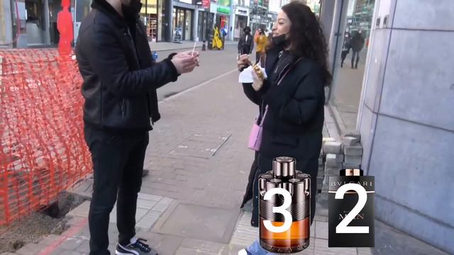 Azzaro wanted by night VS Bvlgari man in black | Streetreaction (battle) смотреть онлайн