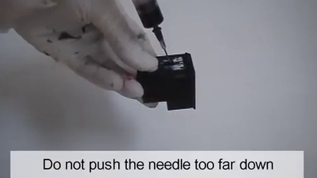 HP Black Inkjet Cartridges: Refill Instructions смотреть онлайн