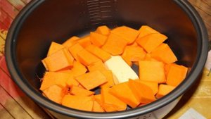 Тыква в мультиварке