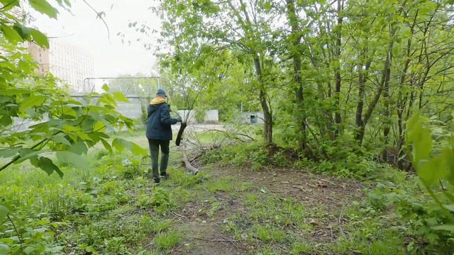 Помощь природе! Уборка прудика в Аннинском лесопарке. Meglas Help.