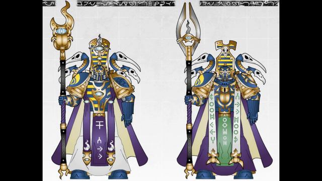 Космодесант хаоса Тзиинча / Tzeentch Chaos Space Marines (Warhammer 40k)