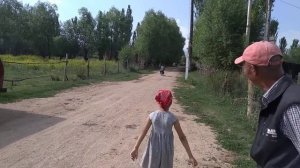 мопед детский из триммера,брат сделал.