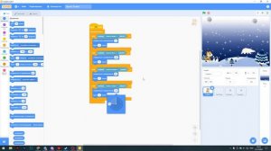 как сделать игру в снежки в Scratch