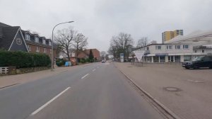 Norderstedt, Germany: Stadtfahrt Ost-Mitte - City Tour East-Center - 4K (2160p/60p)