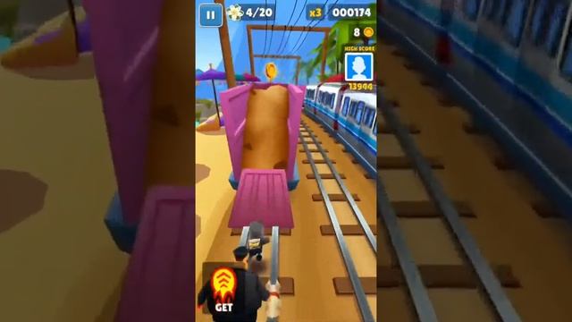 Игра Сабвей Сёрф смотреть онлайн