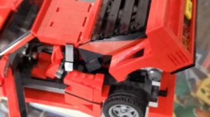 A tour of his Lego Ferrari F40 by 11yrs old.