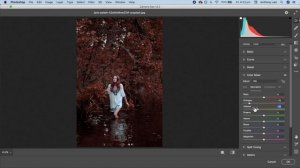 Red Colour Grading Tutorial Photoshop 2020