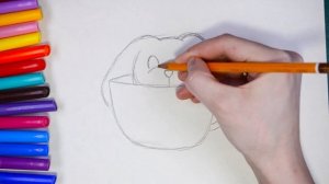 Учимся рисовать зайчика. Милый каваи зайчик в чашке. How to draw a bunny