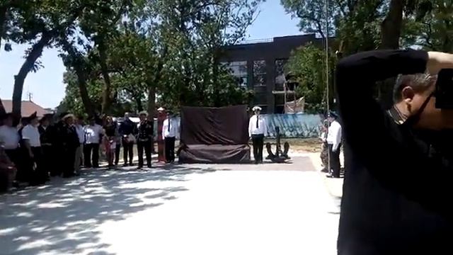 Открытие памятника чткистам и пограничникам всех поколений