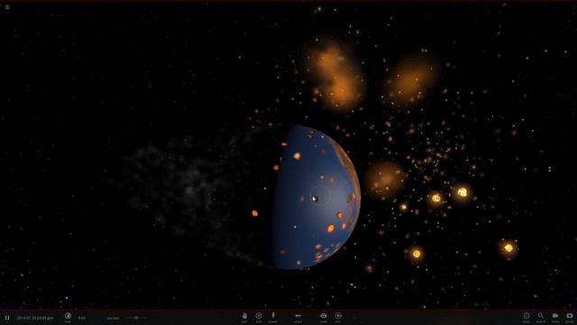Realistically Terraforming Mars in Universe Sandbox 2 смотреть онлайн