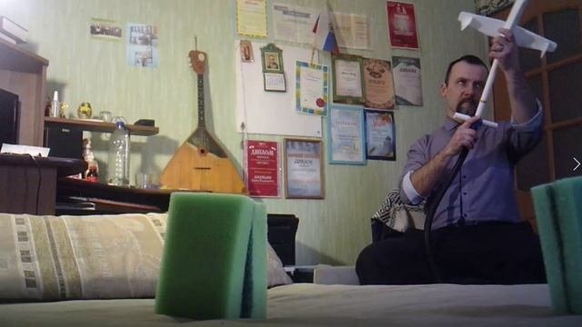 Пневматический АВИАТЛОН - зелёная горизонтальная мишень