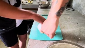 Готовим роти на Шри-Ланке (кокосовые лепешки)