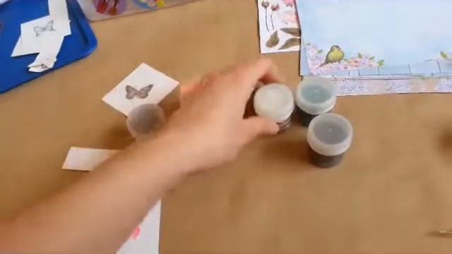 Скрапбукинг. Обзор бумаги и пудр для эмбосинга от фабрики Декору. смотреть онлайн