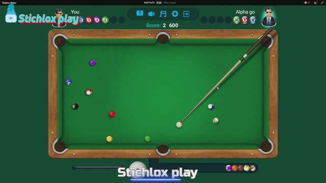 Играю в бильярд