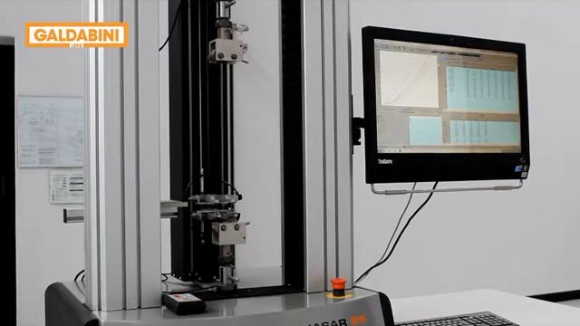 Galdabini Quasar 25 испытание резинового образца на растяжение смотреть онлайн