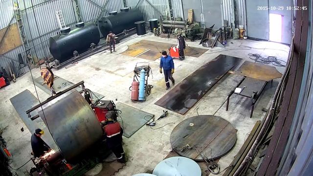 Вальцовка обечаек