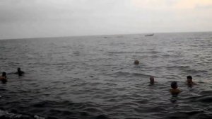 Море в Адлере-август 2015 года