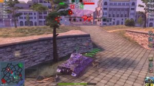 СТОИТ ЛИ КАЧАТЬ Tiger II в World of Tanks Blitz ? | Показываю свои навыки игры на танке 8 уровня.