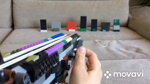 Пулемёт резинкострел из LEGO