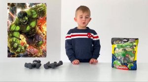 Герои Гуджитсу Марвел ХАЛК и его Супер Силы Goo Jit Zu Marvel HULK