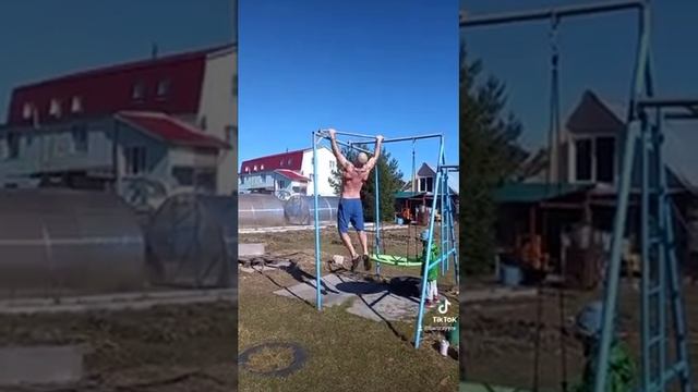 тренировка максимального количества подтягиваний. смотреть онлайн